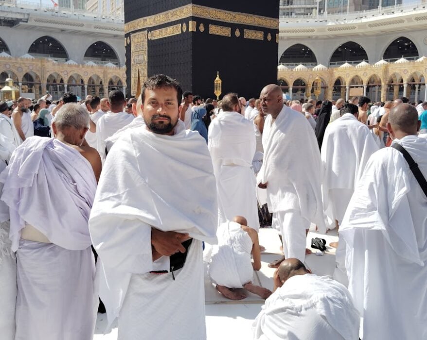 Pilgrims around Kaaba in Mecca